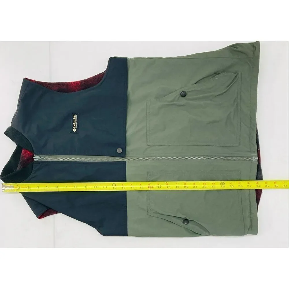 Columbia Reversatility Fleece Vest Mens Size Medium
